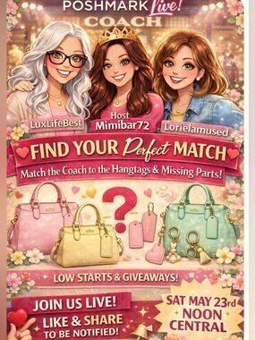 *** Coach Hang Tag Show ***